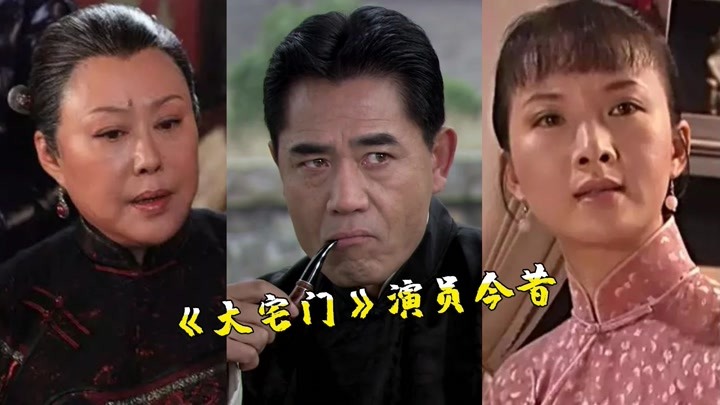 《大宅门》演员今昔,张丰毅意气风发,何赛飞不愧是冻龄女神!