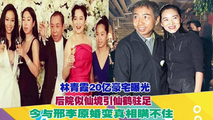 林青霞20亿豪宅曝光,后院似仙境引仙鹤驻足,今与邢李原婚变真相