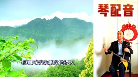 林园国琴琴配音《智取威虎山》选段:我们是工农子弟兵