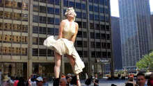 玛丽莲梦露雕像，耗资500万不到300天被拆，只因游客一行为！