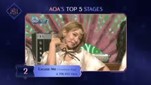 大型女团回归竞赛节目《Queendom》AOA最高点击率舞台TOP5