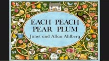 廖彩杏书单英文绘本讲解 050 each peach pear plum