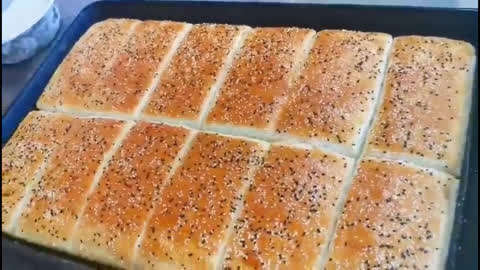 香酥芝麻千层饼烤箱图片