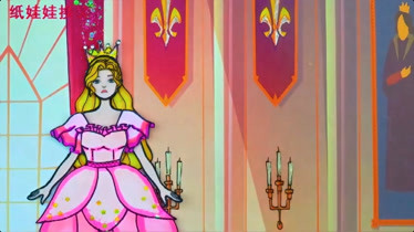 创意剪纸长发公主从没笑过谁能让长发公主开心呢