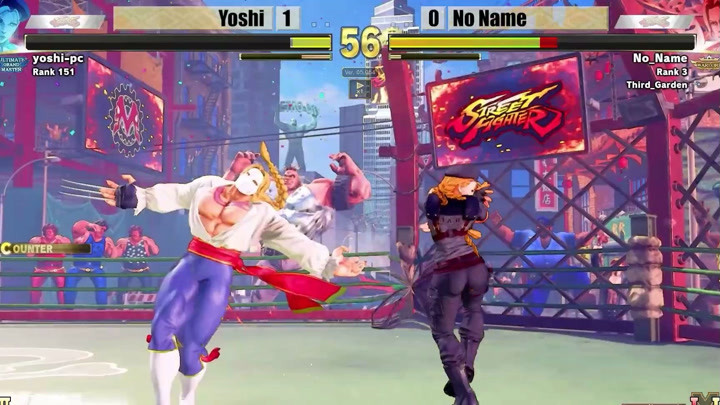 【街霸5】Yoshi (嘉米) vs No Name (叉子)