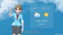 哈尔滨市2021年3月24日天气预报