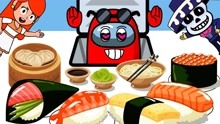 太空狼人杀：小红没带钱却吃了好多寿司，只能帮老板洗盘子了！