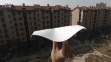 世界上最优雅的纸飞机，Zephyr曲翼纸飞机