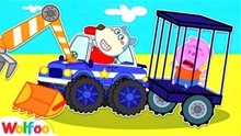 谜鹿说动画：沃尔夫竟然喜欢玩儿皮特的轨道小火车！