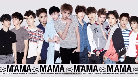 exo《mama》舞台现场