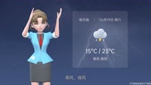 哈尔滨市2021年6月19日天气预报