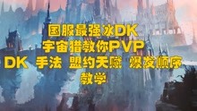 [图]国服最强冰DK宇宙猎 冰DK 天赋 盟约 爆发 基础讲解