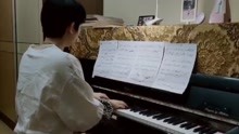 彭宇婧《我爱你中国》钢琴曲