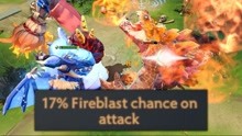 17% Fireblast chance on attack