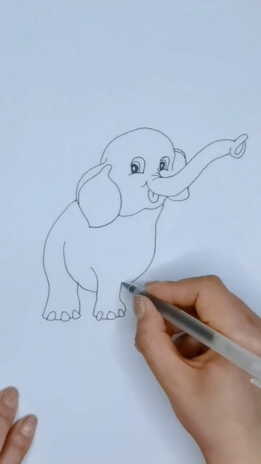 大象简笔简笔画教程