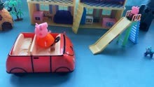 小猪佩奇玩具动画乔治玩滑梯#玩具视频 #玩具对话 #动画乐园