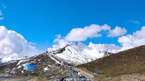 折多山风景照片图片